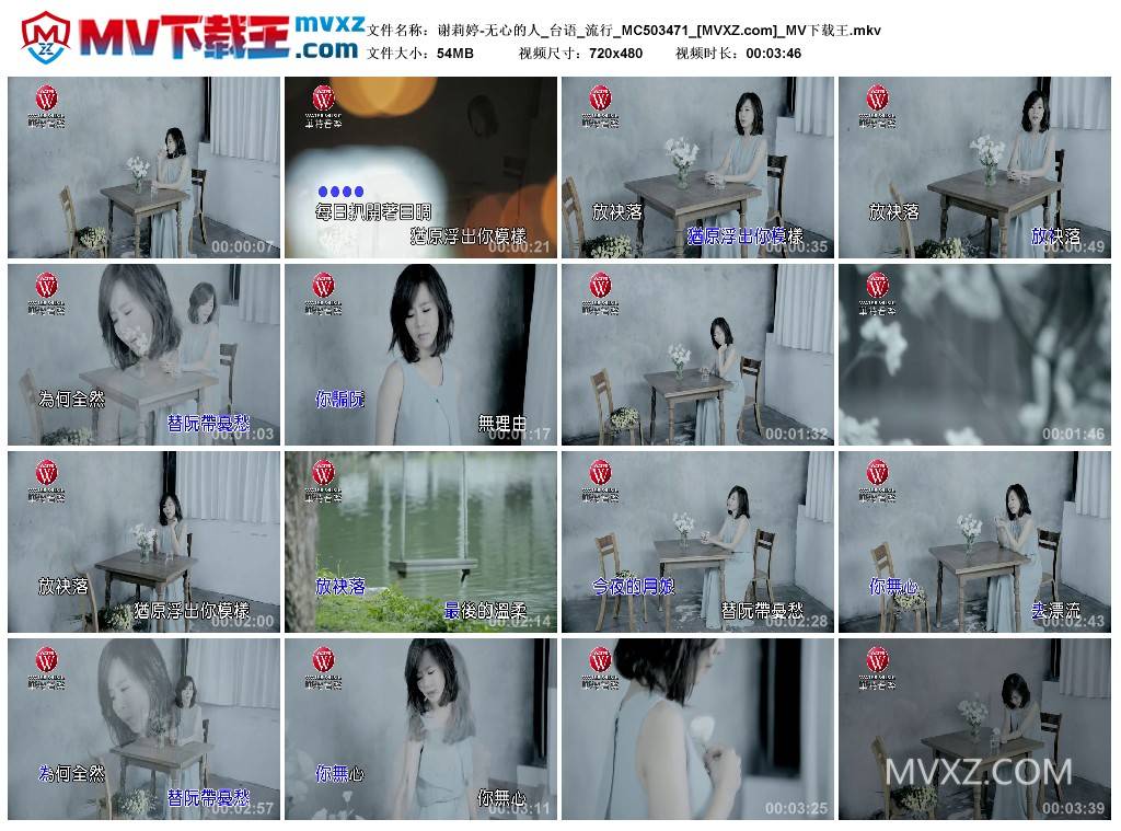 谢莉婷-无心的人_台语_流行_MC503471